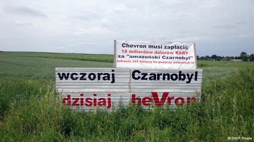 Не лише в Україні, а й у сусідній Польщі протестують проти фрекінгу