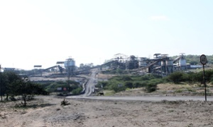 Zululand Anthracite Colliery (ZAC) near Ulundi. It is owned by the mining giant Rio Tinto